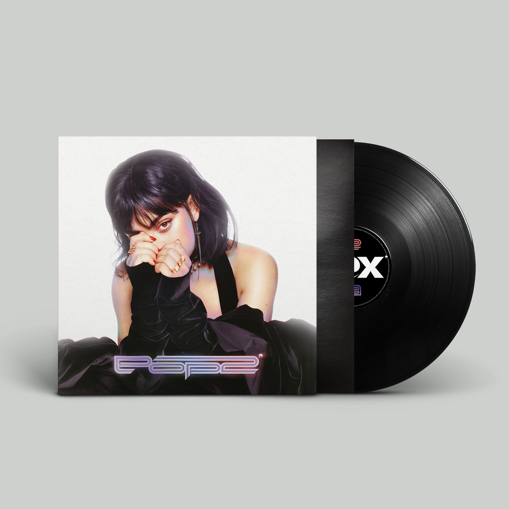 Image of Front Cover of LP - NEW/NEW - CHARLI XCX, Pop 2 (Atlantic; 5026854927961, Europe 2026 Reissue), , Charli XCX’s fourth mixtape Pop 2 is now available on 140g black vinyl. A pioneering album in the hyper-pop genre, the tracklist includes her collaborations Backseat (feat. Carly Rae Jepson), Out of My Head (feat. Trove Lo and ALMA), Tears (feat Caroline Polachek) as well as her viral hits ‘Unlock it (Lock It) and ‘Track 10’. - 9409463C