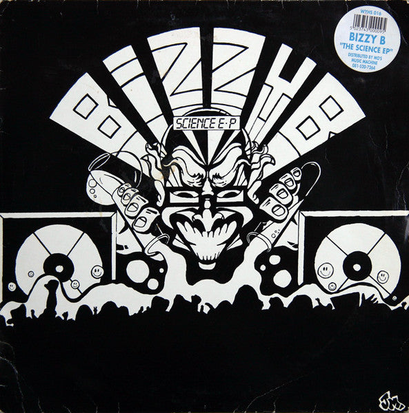 Image of Front Cover of 12" - VG/G+ - BIZZY B, The Science EP (White House Records; WYHS 016, UK 1993), ,  - 3226033E