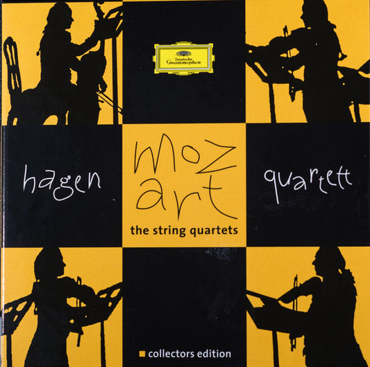 Image of Front Cover of 7xCD - VG+/VG+ - MOZART, HAGEN QUARTETT, The String Quartets (Deutsche Grammophon; 00289 477 6253, Europe 2006, Box Set), ,  - 3236013E