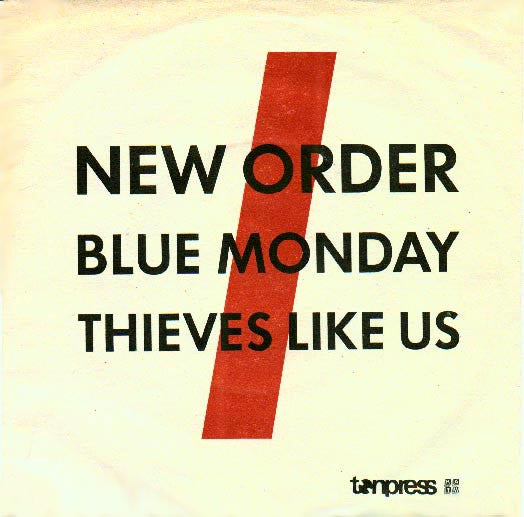 Image of Front Cover of 7" - VG/G+ - NEW ORDER, Blue Monday / Thieves Like Us (Tonpress; S-534, Poland 1985, Rare Picture Sleeve), Light ring wear and small sticker on cover. ,  - 3256081S