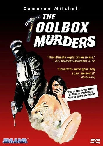 Image of Front Cover of DVD - M/M - CAMERON MITCHELL, The Toolbox Murders (Blue Underground; EU1028DVD, US ), ,  - 3236046E