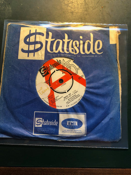 Image of Front Cover of 7" - /EX - MITCH RYDER & THE DETROIT WHEELS, Break Out / I Need Help (Stateside; SS 521, UK 1966, Promo), ,  - 3256043S