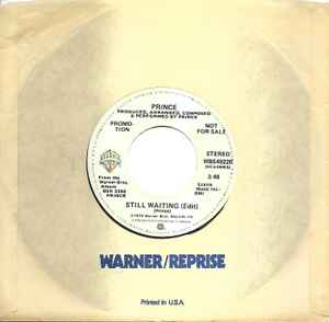 Image of Back Cover of 7" - VG/EX - PRINCE, Still Waiting (Warner Bros. Records; WBS 49226, US 1980, Promo, Company Sleeve), ,  - 3256046S