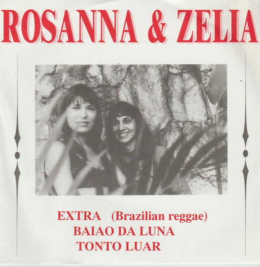Image of Front Cover of 7" - VG+/EX - ROSANNA & Z LIA, Baiao Da Luna / Tonto Luar / Extra (Brazilian Reggae) (Maumau Music; MAUMAU-5, Finland 1990, Company Sleeve), Light ringwear on sleeve.,  - 3256047S