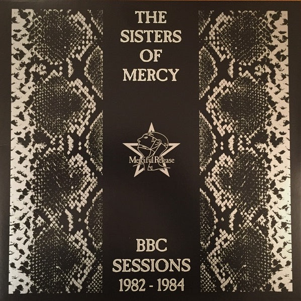 Image of Front Cover of 2xLP - EX/VG+ - THE SISTERS OF MERCY, BBC Sessions 1982-1984 (BBC; 0190295154455, Europe 2021, Grey & Black Smokey Vinyl), Vinyl has some light marks & a slight warp, does not effect play. Still in opened shrinkwrap with hype sticker.,  - 3216045C