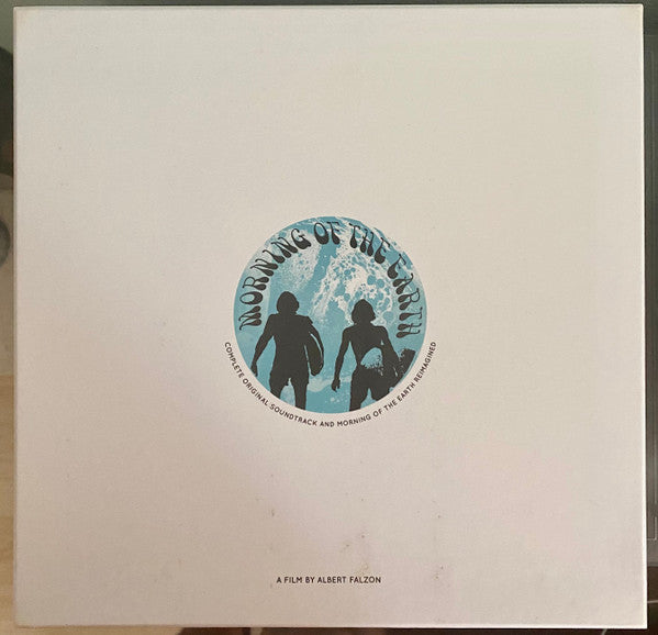 Image of Front Cover of 5xLP - VG+/VG+ - VARIOUS, Morning Of The Earth (Original Film Soundtrack) / Morning Of The Earth Reimagined (Warner Music Australia; MOTE01, Australia 2014, 2cd's, 2 Double LP's, 7'', Book, Poster And T-Shirt), Light Wear To Box.,  - 3246067S