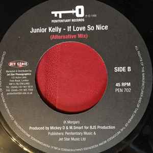 Image of Back Cover of 7" - /VG+ - JUNIOR KELLY, If Love So Nice (Penitentiary Records; PEN 702, UK 1999), ,  - 3256058S