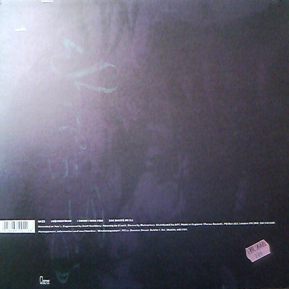 Image of Back Cover of 12" - VG/VG+ - WHIPPING BOY, I Think I Miss You (Cheree; CHEREE 11T, UK 1991, Picture Sleeve), ,  - 3126268E