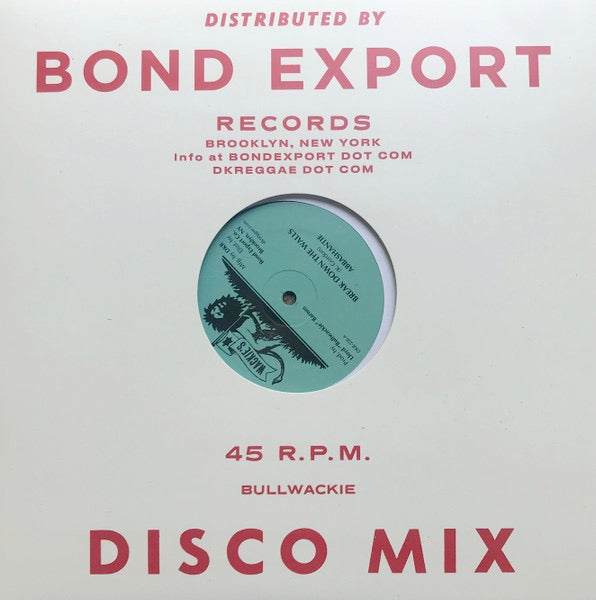 Image of Front Cover of 12" - EX/EX - ABBASHANTIE BAND, Break Down The Walls (Wackie's; DKR-228, US 2023 Reissue, Company Sleeve), ,  - 3216111C