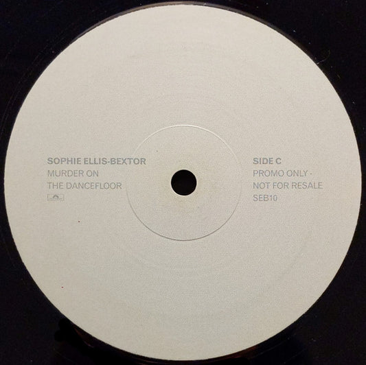 Image of Front Cover of 12" - /VG - SOPHIE ELLIS BEXTOR, Murder On The Dancefloor (Polydor; SEB 10, UK 2002, Sleeve missing, disc 2 only.), Disc 2 only, strong VG, plays VG+. Sleeve is missing.,  - 3246096S