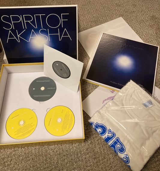 Image of Front Cover of 6xLP - M/M - VARIOUS, Spirit Of Akasha (Celebrating Morning Of The Earth) (Warner Music Australia; SOA01, Australia 2014, Box Set, 2 LP, 2CD, 7'', DVD, Book, T-Shirt, Poster), SEALED,  - 3246068S
