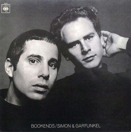 Image of Front Cover of LP - VG/VG - SIMON & GARFUNKEL, Bookends (CBS Orange Labels; 63101, UK 1970s Reissue, Shorewood Sleeve), ,  - 3216086C