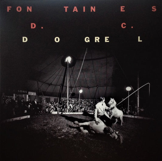 Image of Front Cover of LP - VG+/VG - FONTAINES D.C., Dogrel (Partisan Records; PTKF2166-1, UK, Europe & US Reissue, Inner), ,  - 3216148C