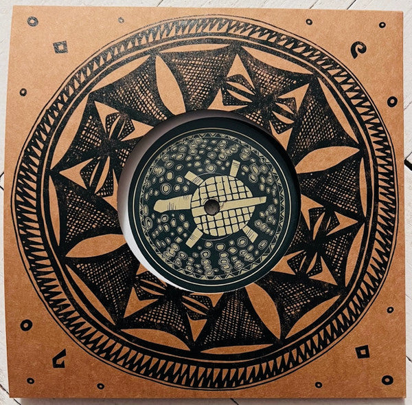 Image of Back Cover of 7" - EX/EX - GUIDING STAR ORCHESTRA FEAT. AZIZZI ROMEO, Jah Send The Rain (Tribe 84 Records; TEF7007, Denmark 2024, Company Sleeve, Solid Centre), ,  - 3256097S