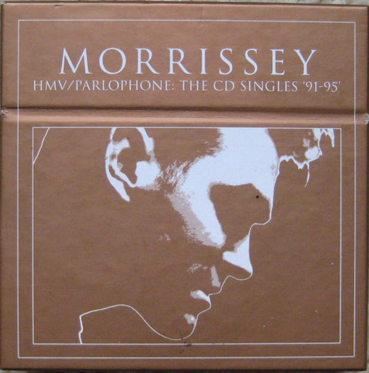 Image of Front Cover of 9xCD - VG/VG+ - MORRISSEY, HMV/Parlophone: The CD Singles '91 - '95 (EMI; 7243 879745 2 4, Europe 2001, Box Set), Box creased top right corner,  - 3216151C