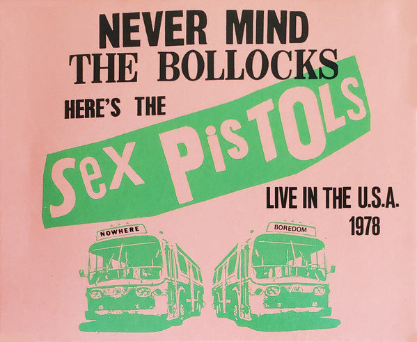Image of Front Cover of 3xCD - VG+/VG+ - SEX PISTOLS, Live In The U.S.A. 1978 (Universal Music Recordings; SexPissLive1978CD, Europe 2025), ,  - 3256116S