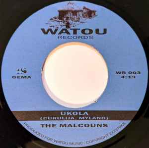 Image of Front Cover of 7" - /EX - THE MALCOUNS, Ukola / Smelly Shoes (Watou Records; WR 003, Germany 2003), ,  - 3256126S