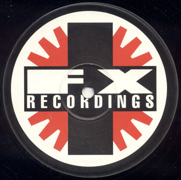 Image of Back Cover of 12" - /VG - D.J. SOLO & D.J. ROSSIE, Inna Strength / Sureshot (FX Recordings; FX 002, UK 1994), Light marks only,  - 3226155E