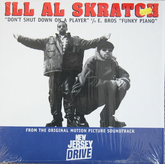 Image of Front Cover of 12" - VG+/VG - ILL AL SKRATCH / E. BROS, Don't Shut Down On A Player / Funky Piano (Tommy Boy; TB 694, US 1995, Picture Sleeve), Strong VG to disc.,  - 3216165C