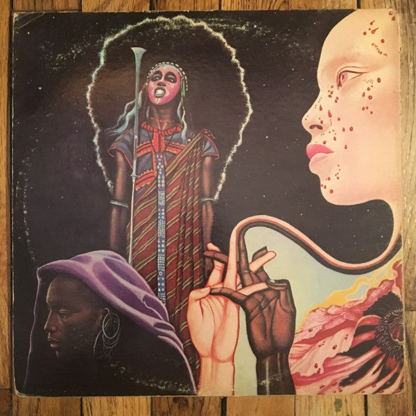Image of Back Cover of 2xLP - VG/VG - MILES DAVIS, Bitches Brew (Columbia; GP 26, US 1970, Gatefold), Records have a few hairlines across the 4 sides but not many! Sleeve has heavy ringwear affecting main images. ,  - 3226087E