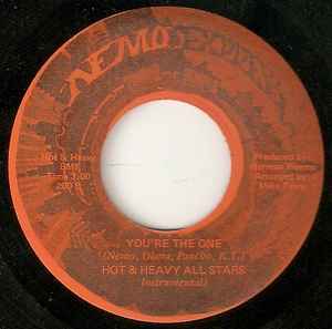 Image of Back Cover of 7" - /EX - JIMMY OKERA HIGHTHOWER / HOT & HEAVY ALL STARS, You're The One (Nemo Express; 200, US ), ,  - 3256129S