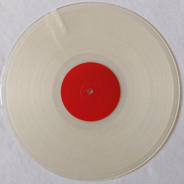 Image of Back Cover of 12" - /VG - CLEAN BANDIT FEAT. JESS GLYNNE, Rather Be (Not On Label; BANDITRATHER001, Germany 2014, White Label, Die Cut Sleeve, Unofficial, Transparent vinyl), This variant has blank yellow labels rather than pink. Light marks to disc. WOL., A1	(Original Version)A2	(The Magician Remix)A3	(All About She Remix)A4	(Merk & Kremont Remix)B1	(Cash Cash & Valley Remix)B2	(Elephante Remix)B3	(LiTek Remix) - 3226151E