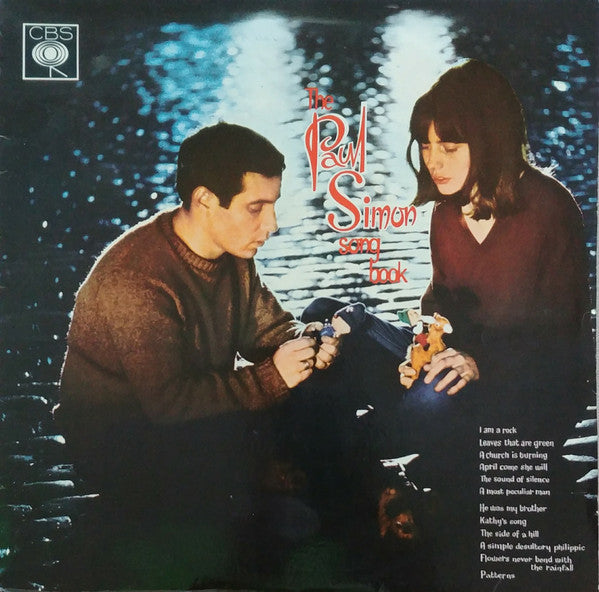 Image of Front Cover of LP - VG/G+ - PAUL SIMON, The Paul Simon Song Book (CBS Orange Labels With 33; BPG 62579, UK 1965, Laminated Flipback Sleeve With GB On Rear, Mono), Light marks only, Glossy disc, Nice co. inner,  - 3216092C