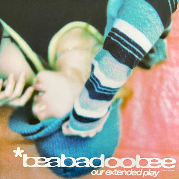 Image of Front Cover of 12" EP - VG/VG+ - BEABADOOBEE, Our Extended Play (Dirty Hit; DH01094, UK 2023 Reissue, Picture Sleeve, Translucent Yellow Vinyl ), Lightly corner bumped sleeve and one edge pinch ,  - 3216094C