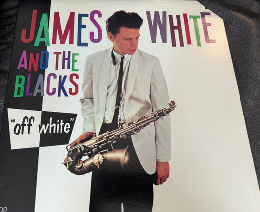 Image of Front Cover of LP - VG/VG+ - JAMES WHITE & THE BLACKS, Off White (ZE Records; ZEA33-003, US 1979), ,  - 3226184E
