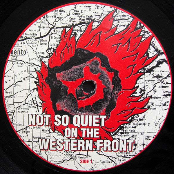 Image of Label Cover of 2xLP - VG+/VG+ - VARIOUS, Not So Quiet On The Western Front (Alternative Tentacles; VIRUS 14, US 1999 Reissue, Insert, No Magazine), ,  - 3226169E