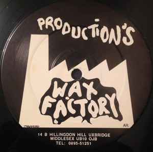 Image of Back Cover of 12" - /VG+ - TECH-ALUCO, The Master / Overdrive Max (Wax Factory Productions; WF 008, UK 1991), ,  - 3246149S