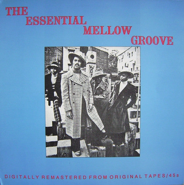 Image of Front Cover of LP - G+/G - VARIOUS, The Essential Mellow Groove (Goldmine Soul Supply; GSLP5, UK 1992), Light marks only, water marks on label, plays G+/VG.,  - 3246104S