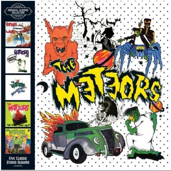 Image of Front Cover of 5xCD - VG+/VG+ - THE METEORS, Original Albums Collection (Cherry Red; CDPSYCHBOX81, UK 2014, Box Set, Booklet), ,  - 3216212C
