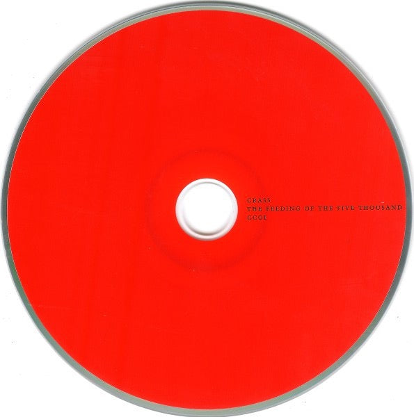 Image of Label Cover of CD - VG+/VG - CRASS, The Feeding Of The Five Thousand (The Crassical Collection) (Crass Records; CC01, UK 2010 Reissue, Gatefold Card Sleeve In Slipcase, Booklet, Miniature Reproduction Crass Poster), Strong VG, A couple of super light marks. ,  - 3216098C