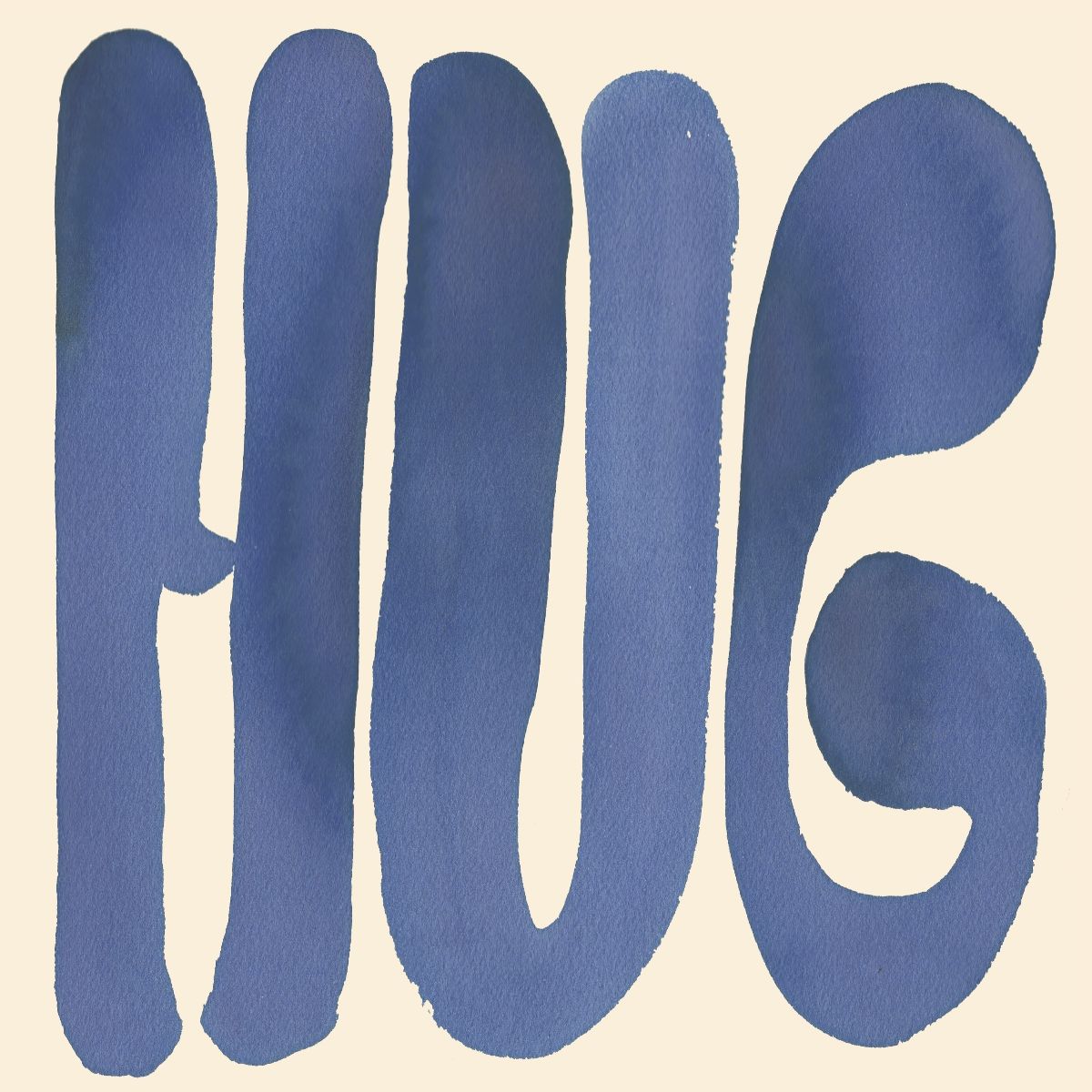 Image of Front Cover of 1xLP - NEW/NEW - HUG, Hug (Luaka Bop; LPLBOP104, UK 2026), , Frogs, condensed milk, the patter of rain. This is the new collaborative project from Gyan Riley, Devendra Banhart, and Noah Georgeson. Three eternal friends becoming children. This is an (almost) instrumental album, made by three pretty well-regarded artists in their own right – who also happen to have known each other since childhood. What they’re doing here is something else. It’s playing. Someone once described this as 