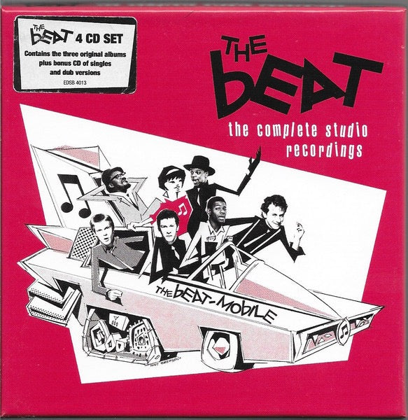Image of Front Cover of 3xCD - VG+/VG - THE BEAT, The Complete Studio Recordings (Edsel Records; EDSB 4013, UK 2014, Clamshell Box Set, Booklet), ,  - 3216220C
