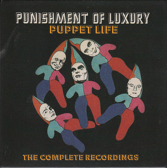 Image of Front Cover of 5xCD - VG+/VG+ - PUNISHMENT OF LUXURY, Puppet Life (The Complete Recordings) (Cherry Red; CRCDBOX80, UK 2019, Clamshell Box Set, Booklet), ,  - 3216187C