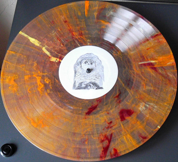 Image of Label Cover of LP - VG/EX - WREKMEISTER HARMONIES, We Love To Look At The Carnage (Thrill Jockey; Thrill-510, US 2020, Inner, Limited Edition, Opaque Orange), Corner Creases To Sleeve,  - 3246135S