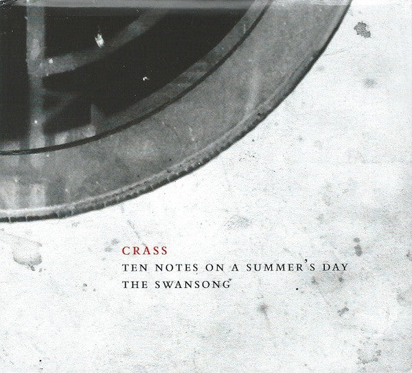 Image of Front Cover of CD - VG+/VG+ - CRASS, Ten Notes On A Summer's Day - The Swansong (The Crassical Collection) (Crass Records; CC06, UK 2012 Reissue, Gatefold Card Sleeve In Slipcase, Booklet, Poster), ,  - 3216241C