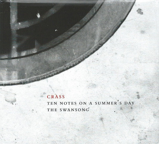 Image of Front Cover of CD - VG+/VG+ - CRASS, Ten Notes On A Summer's Day - The Swansong (The Crassical Collection) (Crass Records; CC06, UK 2012 Reissue, Gatefold Card Sleeve In Slipcase, Booklet, Poster), ,  - 3216241C