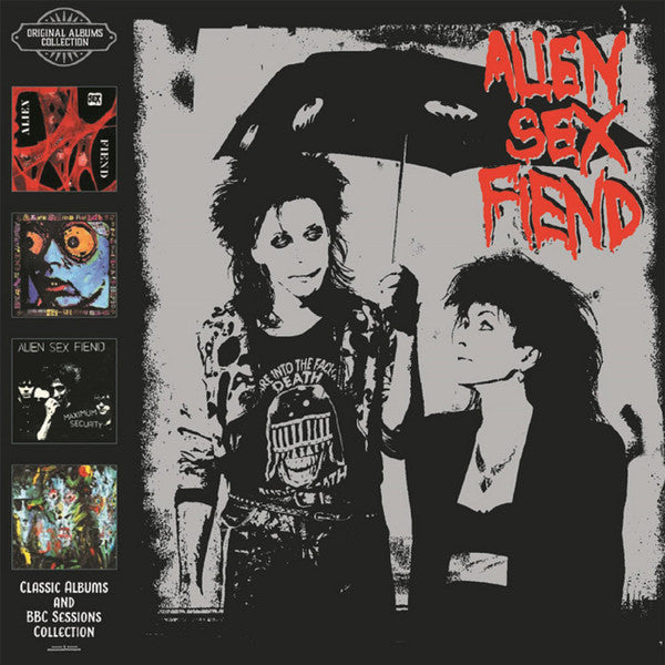 Image of Front Cover of 4xCD - VG+/VG+ - ALIEN SEX FIEND, Classic Albums And BBC Sessions Collection (Cherry Red; CDMGOTHBOX41, UK 2015, Clamshell Box Set, Booklet), ,  - 3216188C