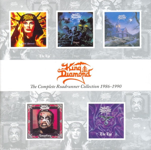 Image of Front Cover of 5xCD - VG+/VG+ - KING DIAMOND, The Complete Roadrunner Collection 1986-1990 (Roadrunner Records; 1686176212, Europe 2013, Clamshell Box Set), ,  - 3216223C