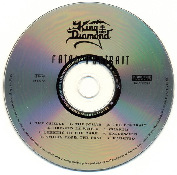 Image of Label Cover of 5xCD - VG+/VG+ - KING DIAMOND, The Complete Roadrunner Collection 1986-1990 (Roadrunner Records; 1686176212, Europe 2013, Clamshell Box Set), ,  - 3216223C