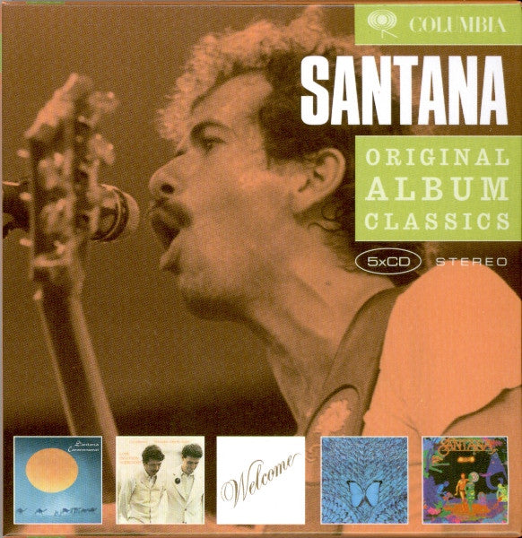 Image of Front Cover of 5xCD - VG+/VG+ - SANTANA, Original Album Classics (Sony BMG Music Entertainment; 88697295502, Europe 2008, Slipcase), ,  - 3216261C