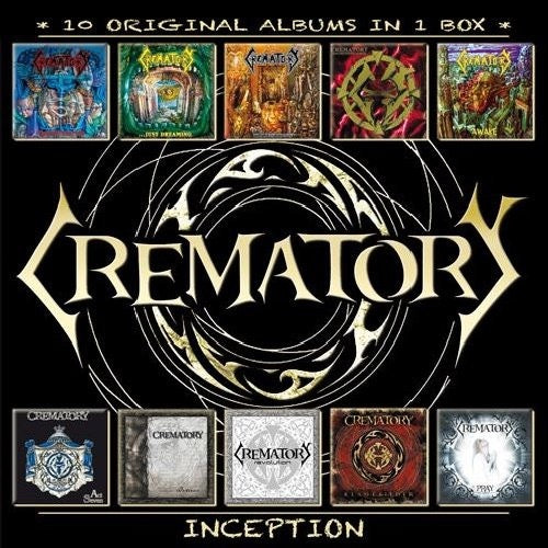 Image of Front Cover of 10xCD - VG+/VG+ - CREMATORY, Inception (10 Original Albums In 1 Box) (Steamhammer; SPV 266719 10CD, Germany 2013, Slipcase), ,  - 3216225C