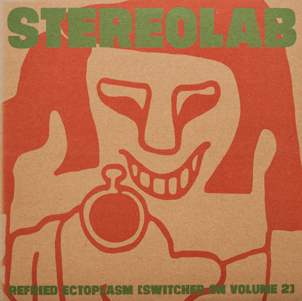 Image of Front Cover of 2xLP - VG/VG - STEREOLAB, Refried Ectoplasm [Switched On Volume 2] (Duophonic Ultra High Frequency Disks / Flying Nun Records; D-UHF-LP09, UK & Europe 1995 Reissue, Fold Over Sleeve, European distributor list on back cover), Hairlines, light edge wear, Not original white inners, No original outer clear plastic with barcode sticker,  - 3246128S