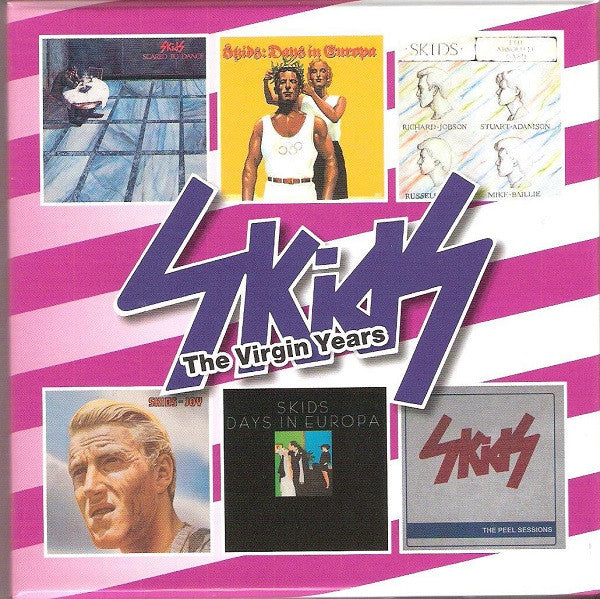 Image of Front Cover of CD - VG+/VG+ - SKIDS, The Virgin Years (Caroline International; CAROLR013CD, Europe 2015, Clamshell Box Set, Inners & Booklet), Clean copy,  - 3216248C