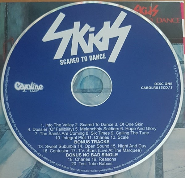 Image of Label Cover of CD - VG+/VG+ - SKIDS, The Virgin Years (Caroline International; CAROLR013CD, Europe 2015, Clamshell Box Set, Inners & Booklet), Clean copy,  - 3216248C