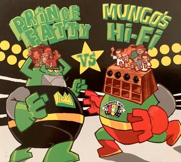 Image of Front Cover of CD - VG+/VG+ - PRINCE FATTY VS. MUNGO'S HI-FI, Prince Fatty VS. Mungo's Hi-Fi (Mr Bongo; MRBCD110, UK & Europe 2014, Digipak), ,  - 3216278C