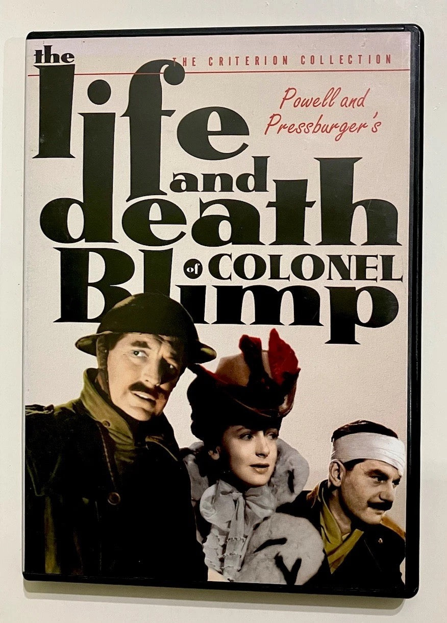 Image of Front Cover of DVD - VG+/VG+ - POWELL AND PRESSBURGER, The Life and Death of Colonel Blimp (The Criterion Collection; 173, US , Region 1 US), ,  - 3236050E